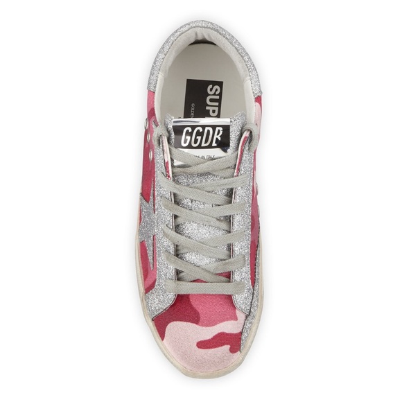 Golden Goose Pink Camo Superstar Shoes, size 37! - Picture 2 of 6